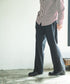 MR.OLIVE/RETRO POLYESTER TWILL / EASY TWO PLEATS STA-PREST WIDE PANTS ミスターオリーブ/レトロポリエステルツイル/イージースタプレストワイドパンツ